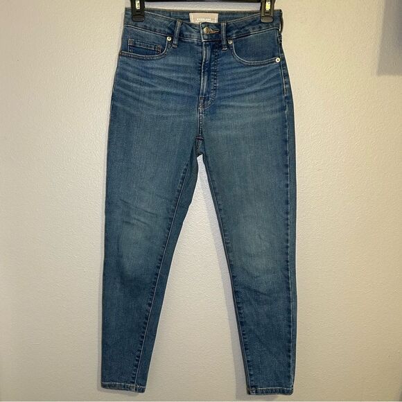 Everlane The Curvy High Rise Ankle Skinny Jeans women’s size 25 - Picture 1 of 9